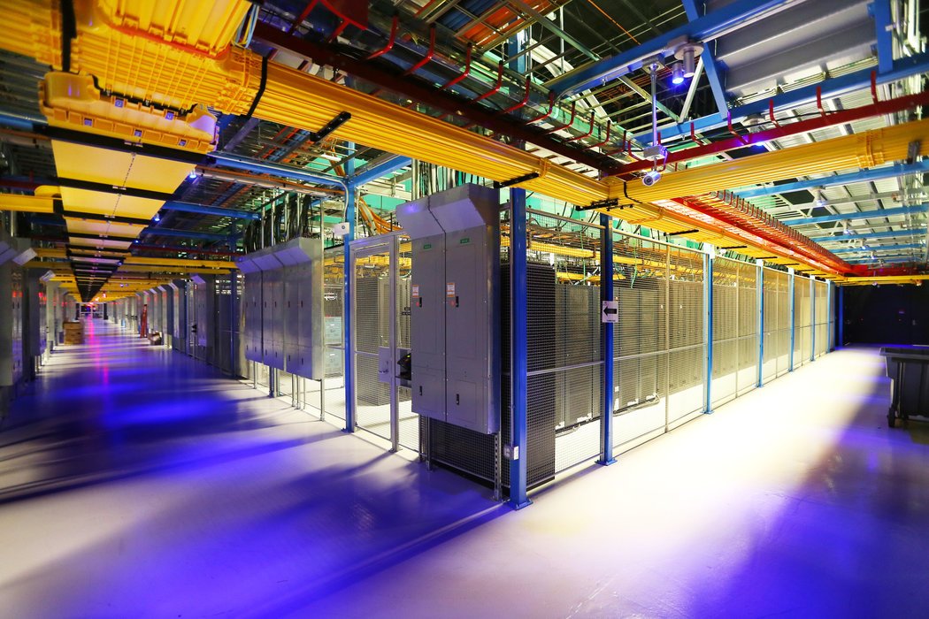 Data Center with Mission Critical Emergency Generators